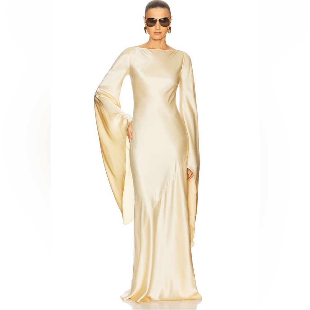 Helsa Gold Dress